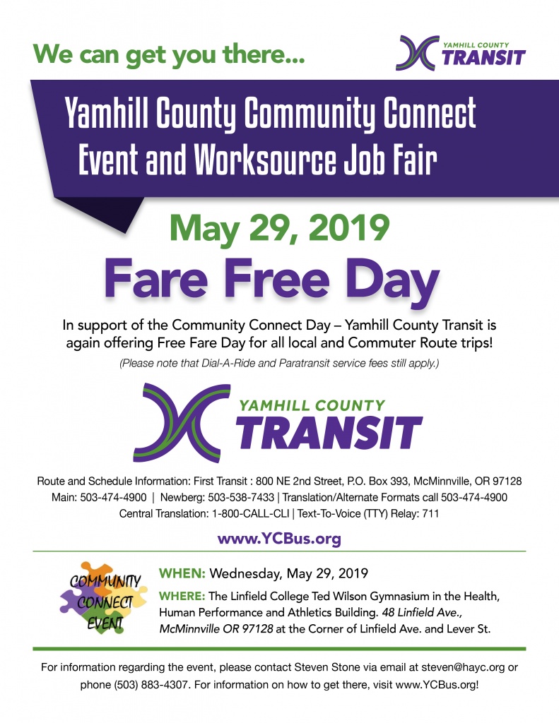 Past Events Yamhill County Transit
