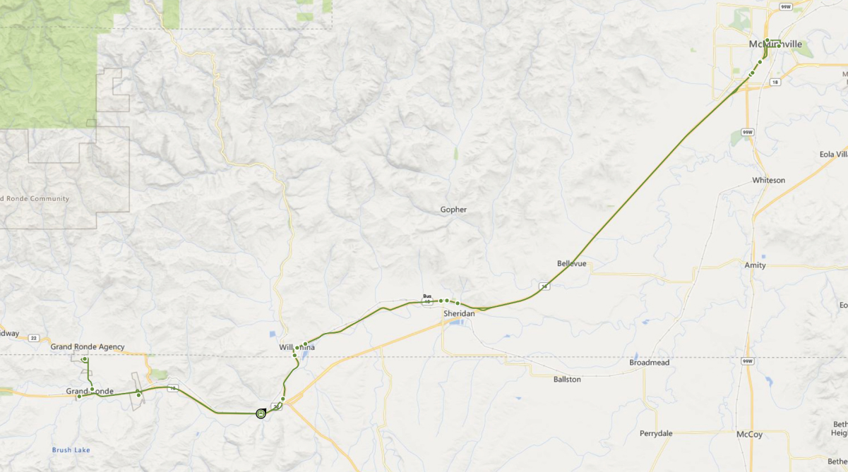 44 Saturday to McMinnville